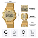 Reloj Casio Modelo A171WEMG-9A Diseño Vintage