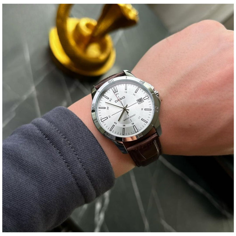 Reloj Casio Modelo MTP-V004L-7C Diseño Elegante