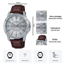 Reloj Casio Modelo MTP-V004L-7C Diseño Elegante