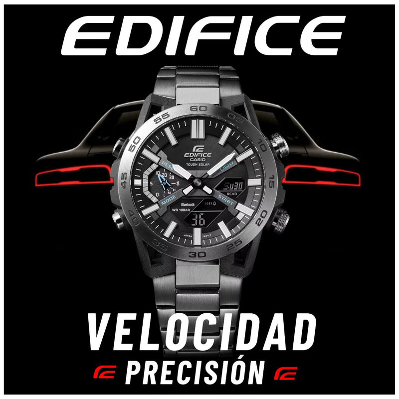 Reloj Casio Edifice ECB-30DC-1B Cronografo Diseño Deportivo