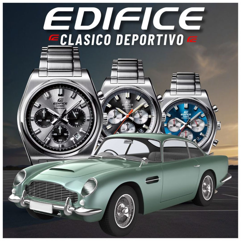 Reloj Casio Edifice EFV-640DC-1A Diseño Elegante