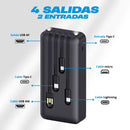 Batería Portátil 20000mAh 1hora GAR159 - Negra