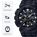 Reloj G-SHOCK Modelo GA-110BT-1A Diseño Deportivo