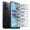 Celular Xiaomi Redmi 15C 4G 256GB/4GB RAM - Negro