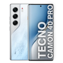 Celular TECNO CAMON 40 Pro 256GB 8+8GB RAM Blanco