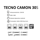 TECNO CAMON 30s 256GB + 8GB Morado