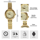Reloj Q&Q Mujer Q21C-503PY Diseño Elegante