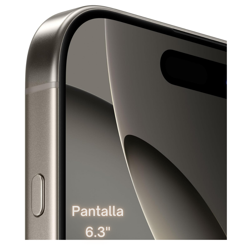 Celular iPhone 16 Pro 256GB Titanio Natural - eSIM