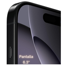 Celular iPhone 16 Pro 256GB Titanio Negro- eSIM