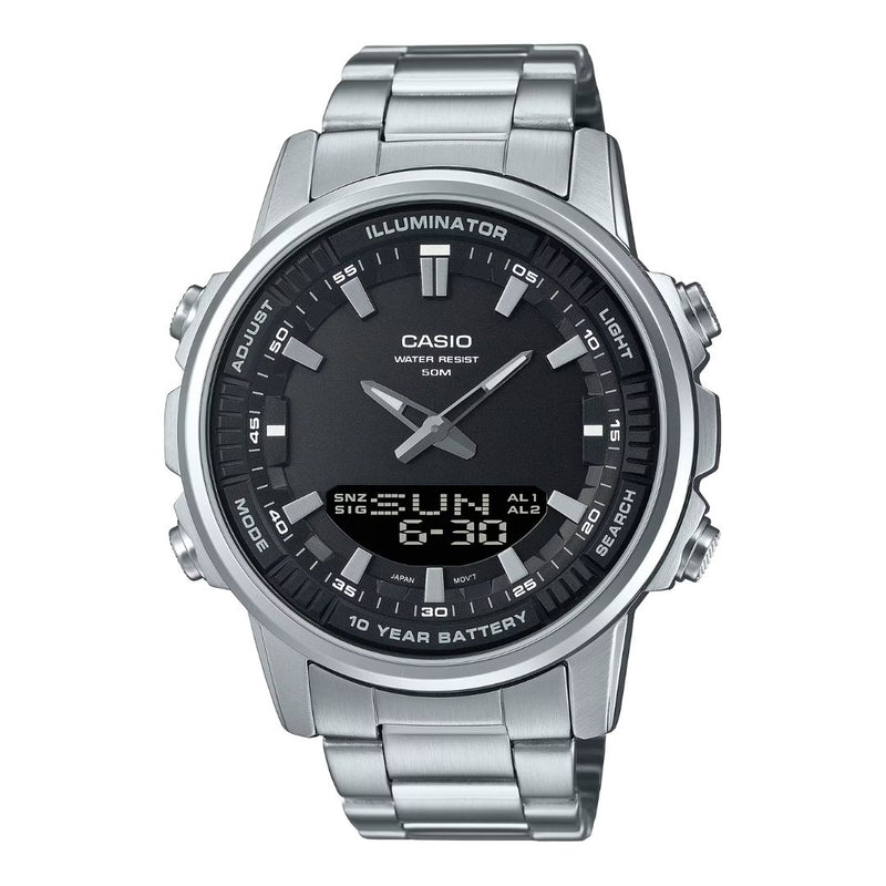 Reloj Casio AMW-880D-1A Analogo/Digital - Elegante