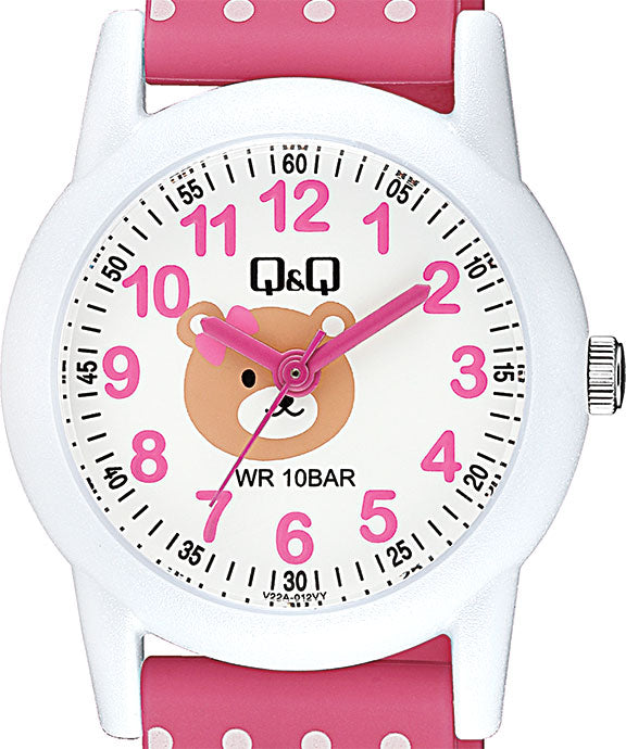 Reloj Q&Q Modelo V22A-012VY Infantil Original Para Niñas