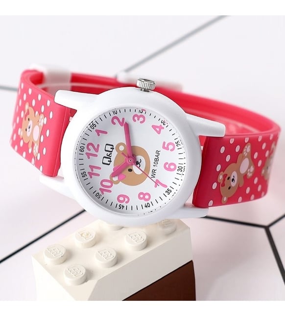 Reloj Q&Q Modelo V22A-012VY Infantil Original Para Niñas