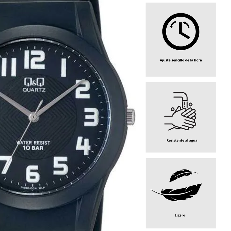 Reloj Q&Q Modelo VQ50J004Y Diseño Casual