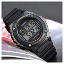 Reloj Casio Modelo W-216H-1B Diseño Deportivo