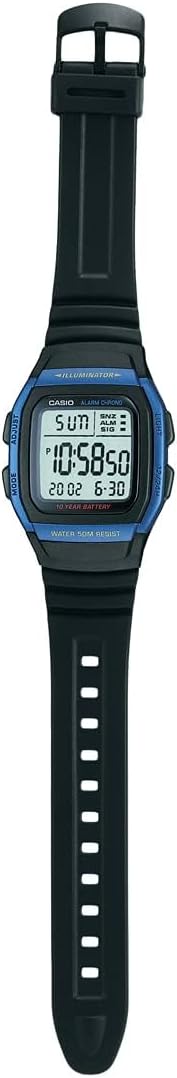 Reloj Casio Referencia W-96H-2A Diseño Deportivo