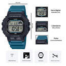 Reloj Casio Modelo WS-1400H-3A Diseño Deportivo