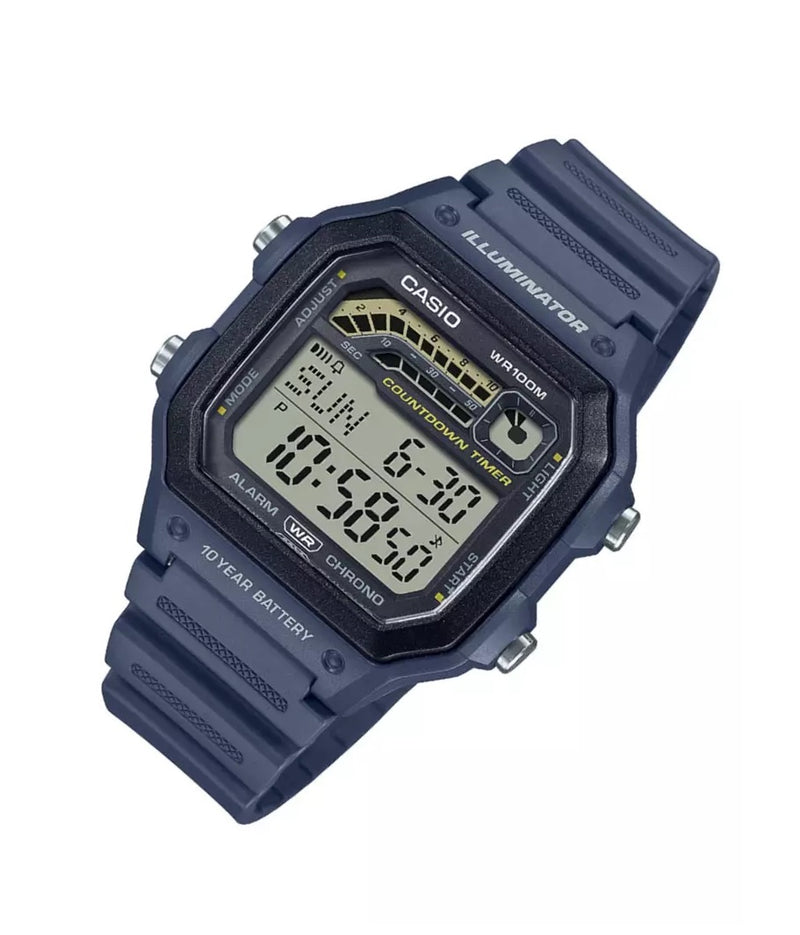 Reloj Casio Caballero Referencia WS-1600H-2A Diseño Deportivo