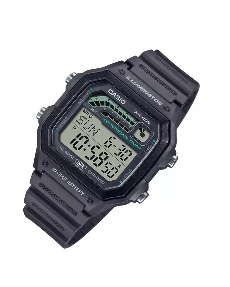 Reloj Casio Caballero Referencia WS-1600H-8A Diseño Deportivo