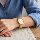 Reloj mujer Q&Q Modelo C09A-51PY Diseño Elegante