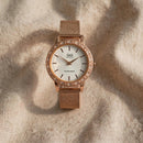 Reloj Mujer Q&Q Modelo QA27-800Y Diseño Elegante