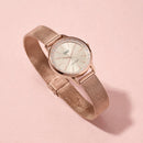 Reloj Mujer Modelo Q&Q QB09-801Y Diseño Elegante