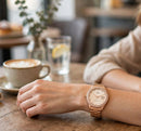 Reloj Mujer Q&Q A19A-501PY Diseño Elegante