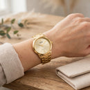 Reloj Mujer Q&Q C11A-031PY Diseño Elegante