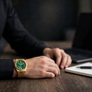 Reloj Hombre Q&Q Q38C-004PY Diseño Elegante