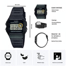 Reloj Casio F-94WA-8D Diseño Clásico