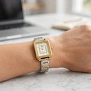 Reloj Mujer Q&Q C76A-003PY Diseño Elegante