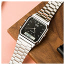 Reloj Casio Referencia AQ-230A-1D Diseño Vintage