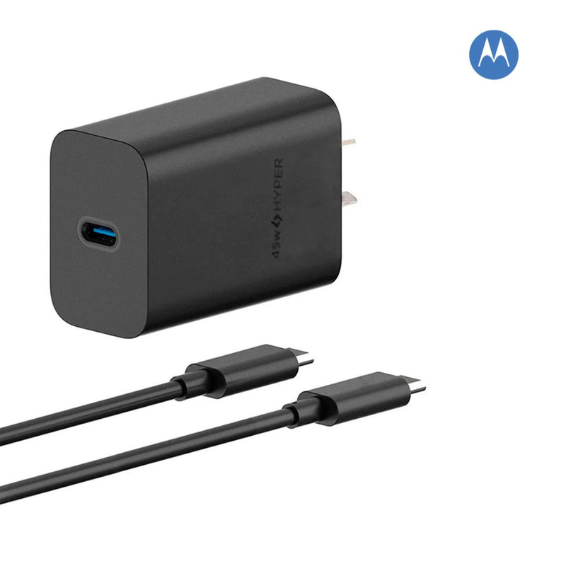 Cargador Motorola Original 45W USB-C - Negro