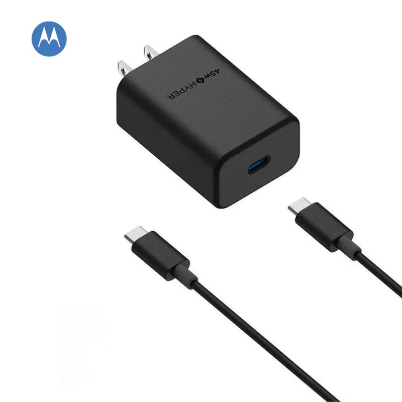 Cargador Motorola Original 45W USB-C - Negro