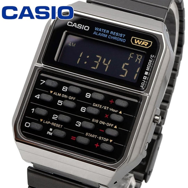 Reloj Casio Retro Modelo CA-500WEGG-1B Unisex