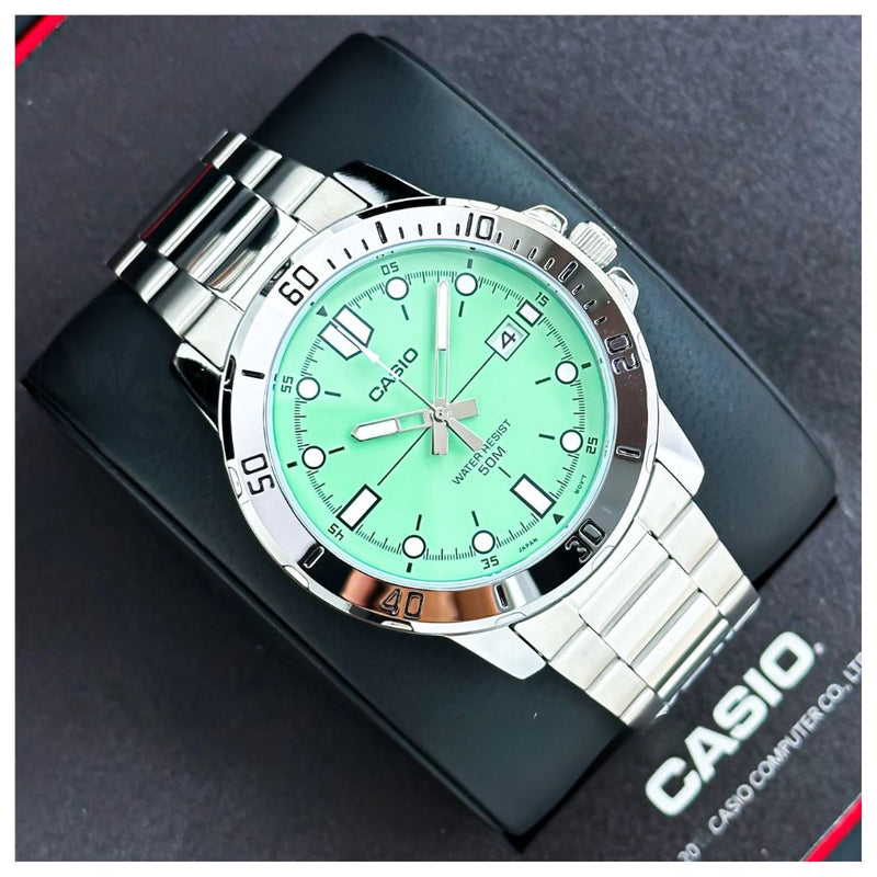 Reloj Casio Referencia MTP-VD01D-3E1 Diseño Elegante