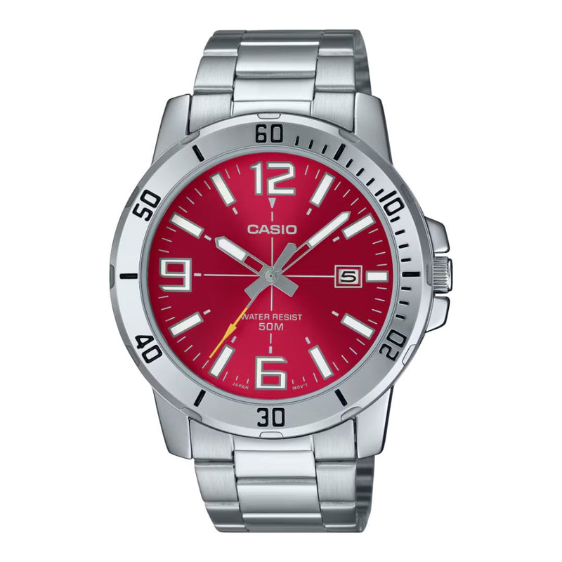 Reloj Casio Para Caballero Referencia MTP-VD01D-4B Diseño Elegante