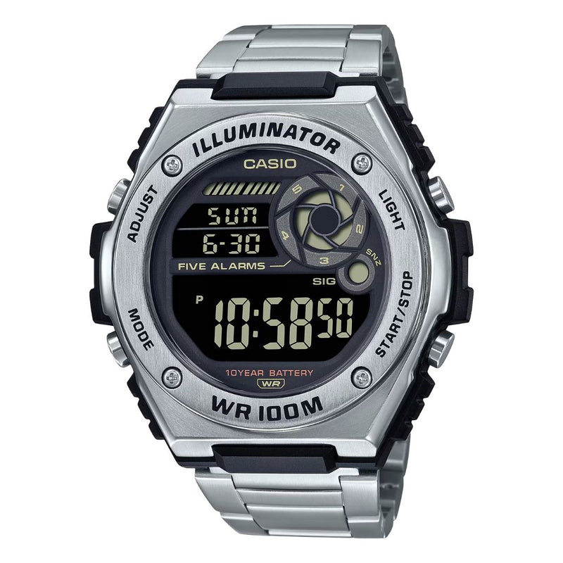 Reloj Casio Modelo MWD-100HD-1B Diseño Deportivo