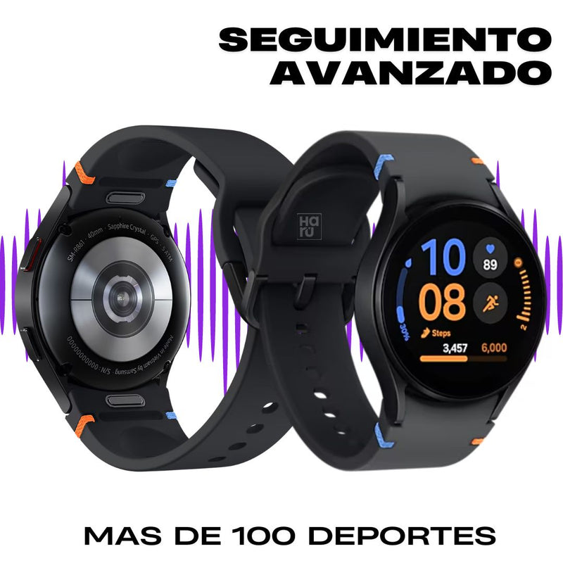 Reloj Inteligente Galaxy Watch FE Pantalla AMOLED - Negro