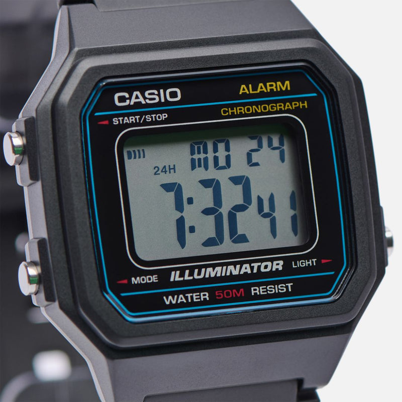 Reloj Casio Modelo W-217H-1A Diseño Deportivo