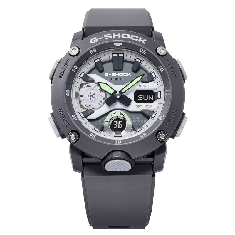 Reloj Casio G-SHOCK Caballero GA-2000HD-8A Diseño Deportivo