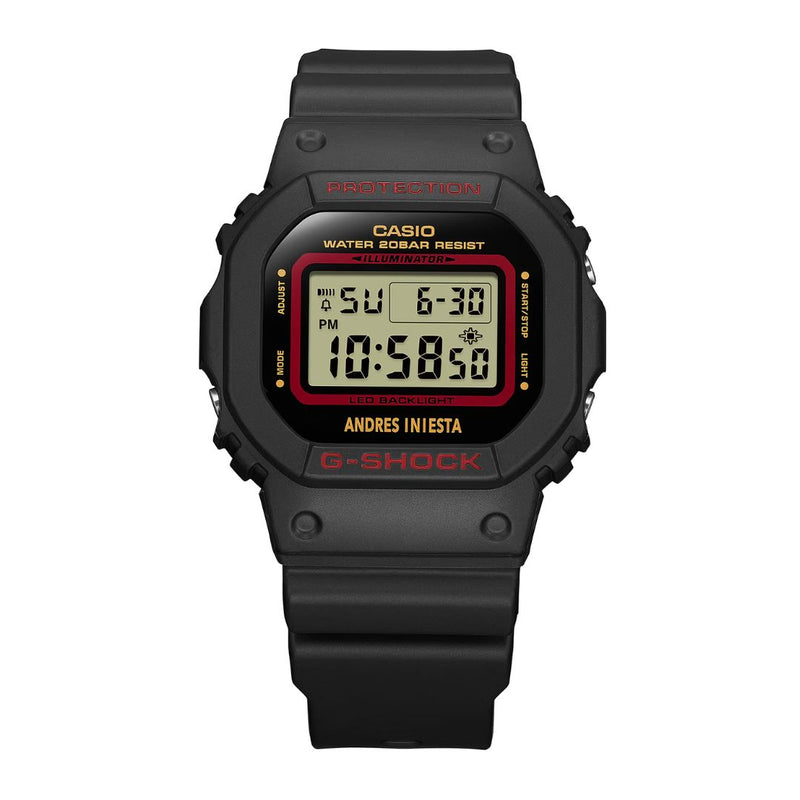 Reloj Casio G-SHOCK Hombre DW-5600AI-1D Edicion Iniesta