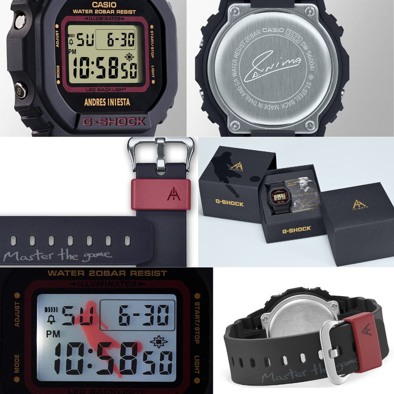 Reloj Casio G-SHOCK Hombre DW-5600AI-1D Edicion Iniesta