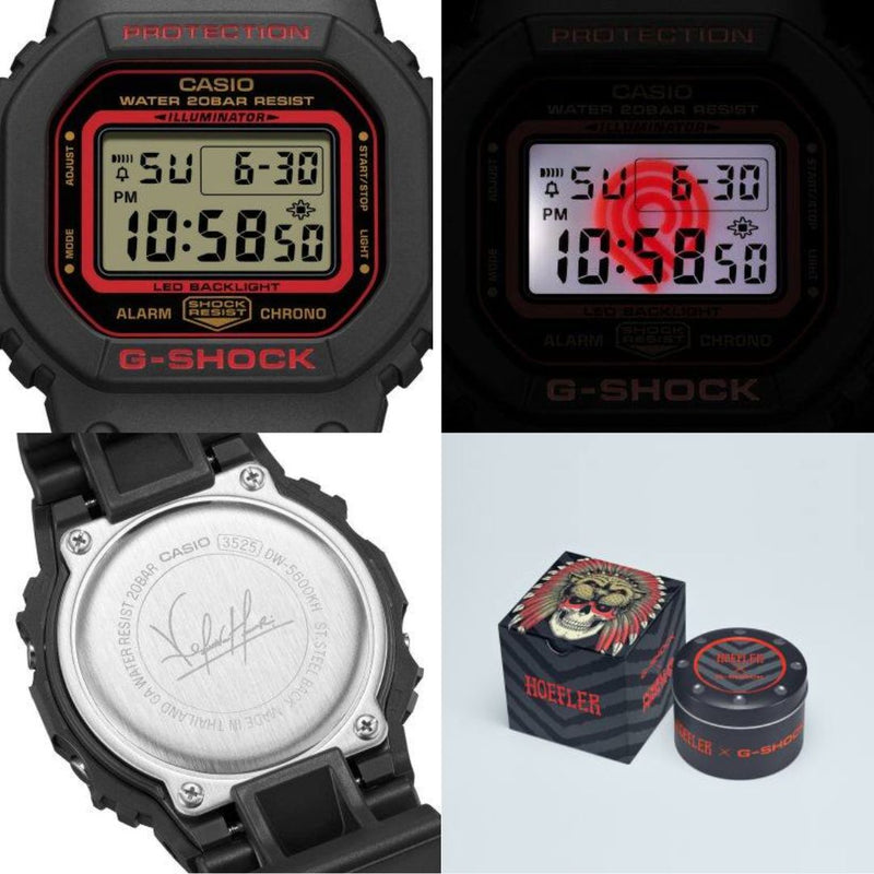 Reloj Casio G-SHOCK Hombre DW-5600KH-1D Edicion Hoefler