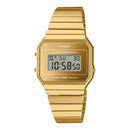 Reloj Casio Modelo A700WEVG-9A Diseño Vintage
