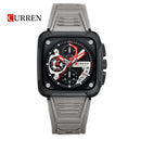 Reloj Curren 8461 Gris - Negro Diseño Elegante