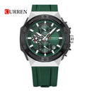 Reloj Curren 8462 Verde - Verde Diseño Elegante
