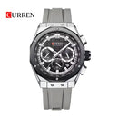 Reloj Curren 8464 Gris - Negro Diseño Elegante