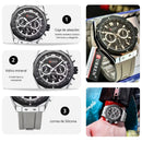 Reloj Curren 8464 Gris - Negro Diseño Elegante