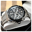 Reloj Curren 8464 Gris - Negro Diseño Elegante