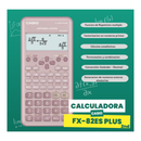 Calculadora científica fx-82ES PLUS 2nd - Rosa